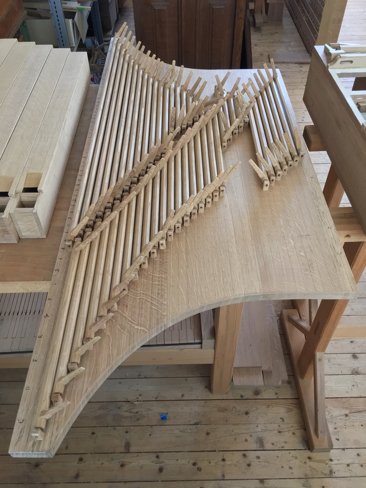 Wellenbord borstwerk